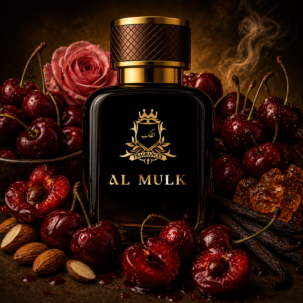 Al Mulk Forbidden Cherry – Dark Gourmand Extrait de Parfum • Inspired by Tom Ford Lost Cherry • Addictive Cherry Fragrance with Almond, Vanilla & Tonka